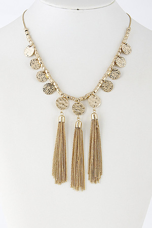 Egyptian Inspired Necklace With Tassels 6EAI1